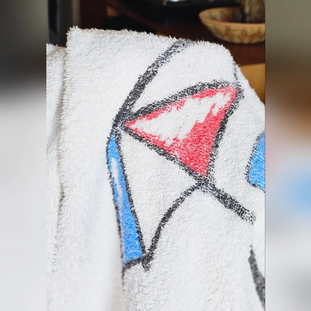Paradise Cove Malibu Large White Beach Towel